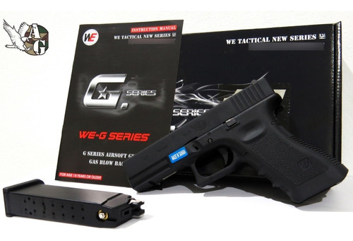 Pistola Airsoft Glock 17 Gen3 Full Metal We