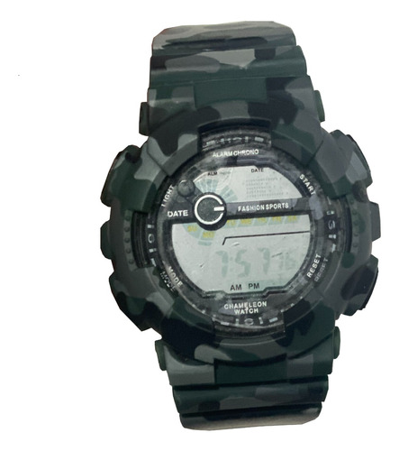 Relógio Digital De Pulso Masculino Militar Presente Pulseira