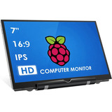 Hmtech Pantalla Raspberry Pi De 7 Pulgadas 800x480 Hdmi Moni