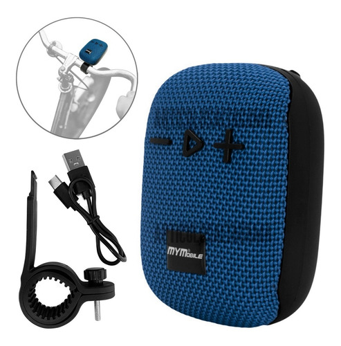 Parlante Para Bicicleta Bluetooth Radio Fm Usb Micro Sd 5w