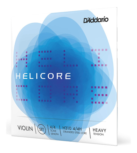 D'addario Helicore - Juego De Cuerdas Para Violin De Tamano 