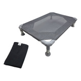 Catre Cama Mascotas Perros 80 X 55 Cm + Toalla 75 X 50 Cm