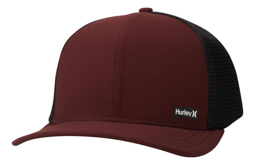 Gorra De Baseball Hurley Talla Única/borgoña/ Negro