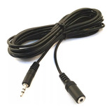 Cable Alargue Mini Plug Estereo Hembra Macho 1,8 M Caseros