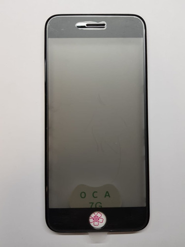 Cristal Glass Para iPhone 7 Con Marco-oca-polarizado Y Logo