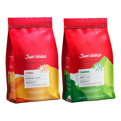 Café Juan Valdez 2 Pack Colina Y Cumbre Molido 250g C\u002Fu | Meses sin interés