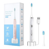 Cepillo De Dientes Electrico Adulto 2 Cabezales 5 Modos Usb