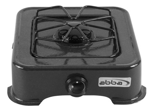 Cocineta Abba 1 Puesto Gas Propano Sg 100-1 Ql Negro Color Moteada