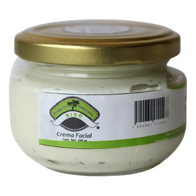 Crema Facial Natural Antiarrugas Día Noche BISO 100g Piel Seca Sin Parabenos | MercadoLibre