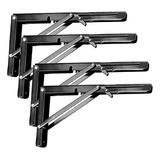 Escuadras Para Estantes - Zoenhou 4pcs 14 Inch Folding Shelf