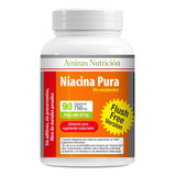 Niacina Pura 90 Capsulas 750 Mg Version Flush Free