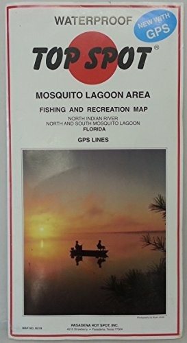 Parte Superior Spot N219 map- Mosquito Lagoonn Indian Riv