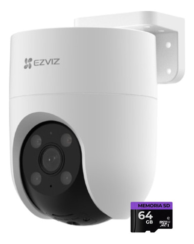 Ezviz H8c 2k 3mp Wifi Exterior 360 Inteligencia + Memoria 64