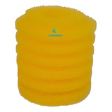 2 Esponja Amarela Refil P/filtro Interno Ace Pet/xilong/boyu