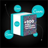 Pack +900 Artes: 100% Editáveis Com Canva