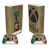 Skin Para Xbox Series S Adesivo Vertical - Modelo 149
