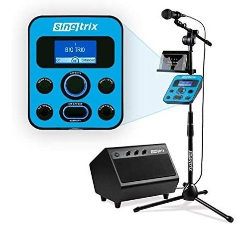 Karaoke Singtrix Con Bocina 40w Y Micrófono Profesional