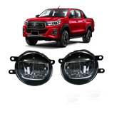 Par Farol Milha Led Hilux 2016 2017 208 2019 2020 Completo 