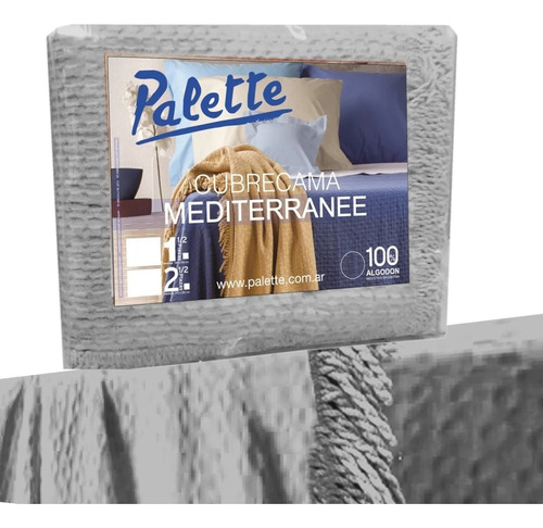 Cubrecama Colcha Verano Palette Mediterranee 1 1/2 Plaza