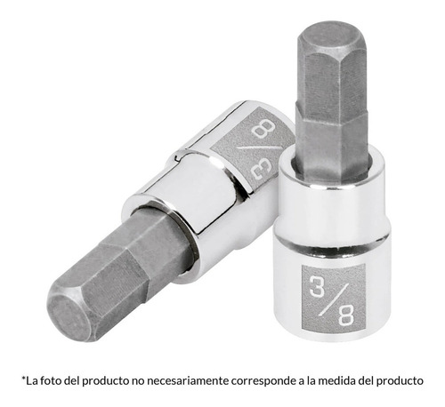 Dados Punta Hexagonal Cuadro 3/8' 4mm. 13485