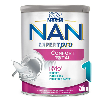 NAN 1 Expert Pro Fórmula Para Lactantes Con Prebióticos y Probióticos, De 0 a 6 Meses Lata de 400 g | MercadoLibre