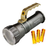 Lanterna Tatica Holofote /farol 108000w Zoom 3 Baterias T6 Cor Da Lanterna Cinza Cor Da Luz Branco