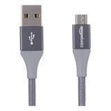 Basics Cable Usb 2.0 A A Micro B De Nailon Trenzado Doble, 1