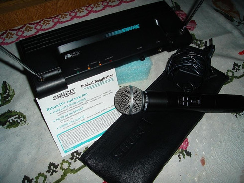 Shure Sm58 Inalambrico Americano Original - N0 Behringer Akg