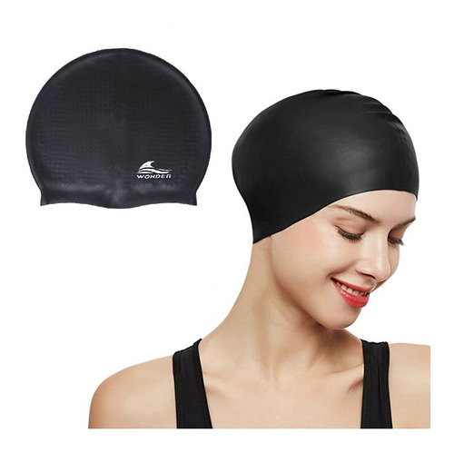 Gorro De Natación Buceo Piscina 100% Silicona Entrenamiento