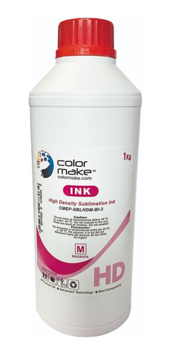 Tinta De Sublimacion Magenta Litro Color Make