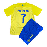 Kit Camiseta Y Short Niño Cristiano Ronaldo Al Nassr