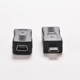 Par De Adaptador Micro Usb Macho A Hembra Miniusb V3