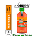 Sodapro Jarabe Concentrado Sabor Naranja Zero Bot. X 500cc.