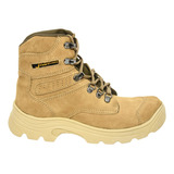 Bota Aventura Couro Original Casual Trilha Pesca Militar