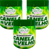 Kit 3 Gel Massageador Canela De Velho Nectar Cosméticos