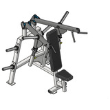 Plano Maquina De Gym. Press De Hombro Arsenal Strength