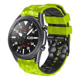 Correa De Reloj Bicolor Verde Negra Para Xiaomi Haylou Rs4 L