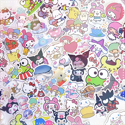 Adesivos Hello Kitty My Melody Kuromi Sanrio Kawaii