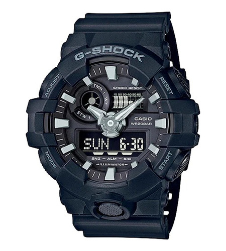 Reloj Casio G-shock Ga-700-1bdr Hombre