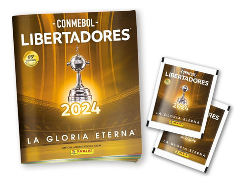 Pack Álbum + 20 Sobres Copa Libertadores 2024