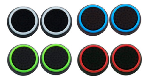 Pack 12 Gomitas Grips Silicón Para Xbox One/360/ Ps5/ Ps4