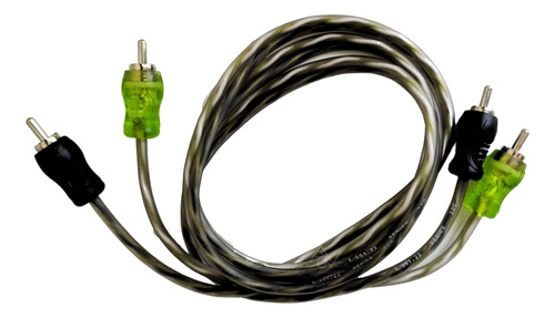 Cabo Rca Technoise - Series 200p - 1 Metro - 4mm - Conector