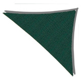 Media Sombra Toldo Vela Triangular Verde 98% 3m X 4m X 4.9m