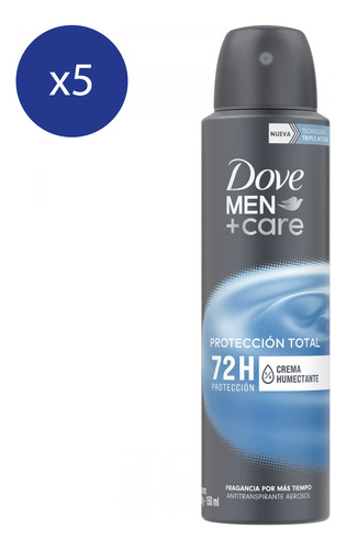 Pack Antitranspirante Dove Men Protección Total 150 Ml