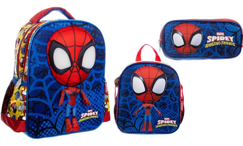 Kit De Mochila Preescolar Ruz Spidey 17942