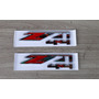 Emblema Lateral De Silverado / Tahoe Z71 4x4  Rojo  Chevrolet Silverado