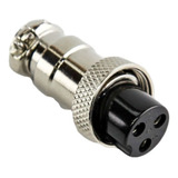 Conector Microfon Rosca Hembra Cable 3p Din Canon X 2u Htec