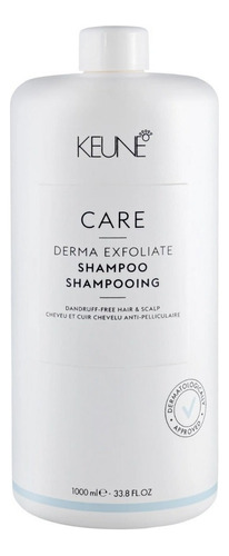 Shampoo Keune Care Derma Exfoliate 1000ml Anti-caspa 1l