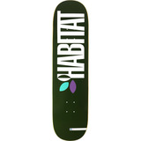 Habitat Skateboards Apex Bold - Tabla De Patineta Verde Con 