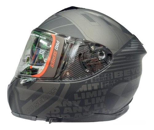 Casco Shaft 610 Pro Series, Doble Visor, Certificación Ece.